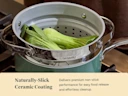 Small Steamer - Stainless Steel - Non-Stick Lifestyle