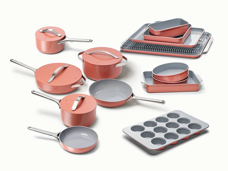 Ceramic Deluxe Cook & Bake Set - Perracotta - Hero