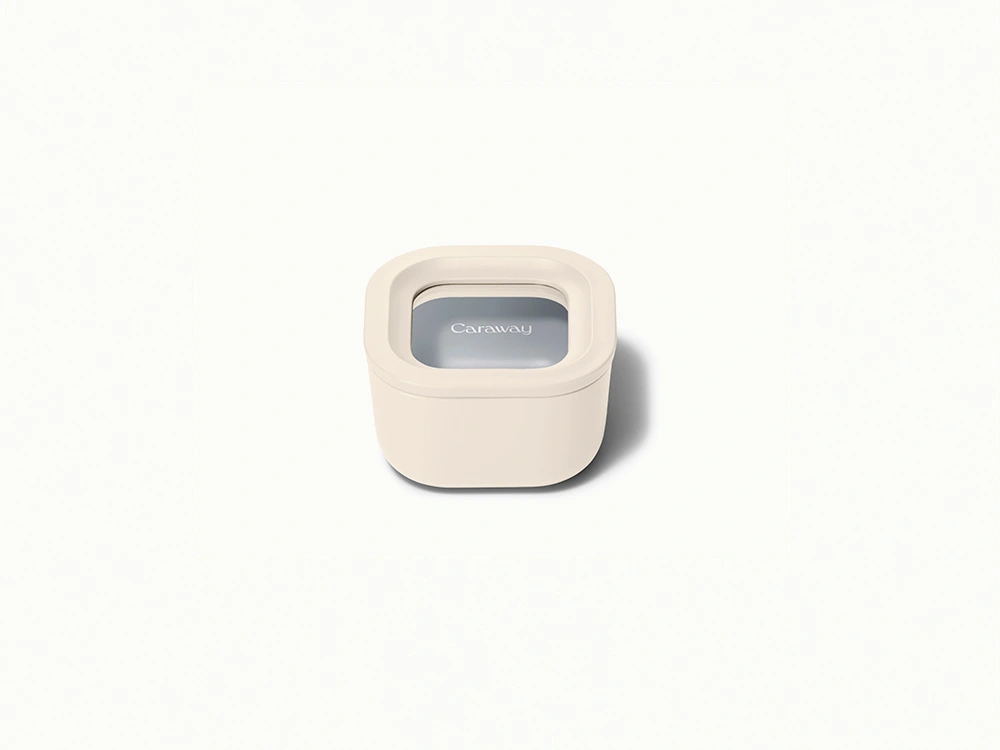 Mini Square Container - Cream - Hero