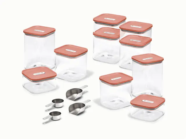 Ultimate Glass Airtight Storage Set - Perracotta - Hero
