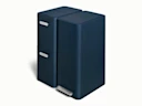 Trash and Recycling Duo Bin - Slim - Midnight - Hero