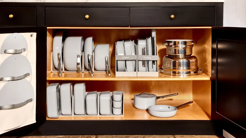 Ceramic Full Set - Storage - Gray - In Cabinet