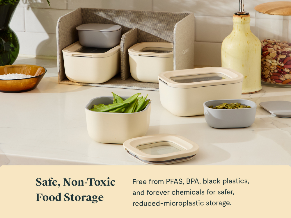 Mini Food Storage Set - Cream - Non-Toxic Lifestyle