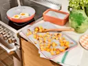 Medium Baking Sheet - Perracotta - Making Breakfast