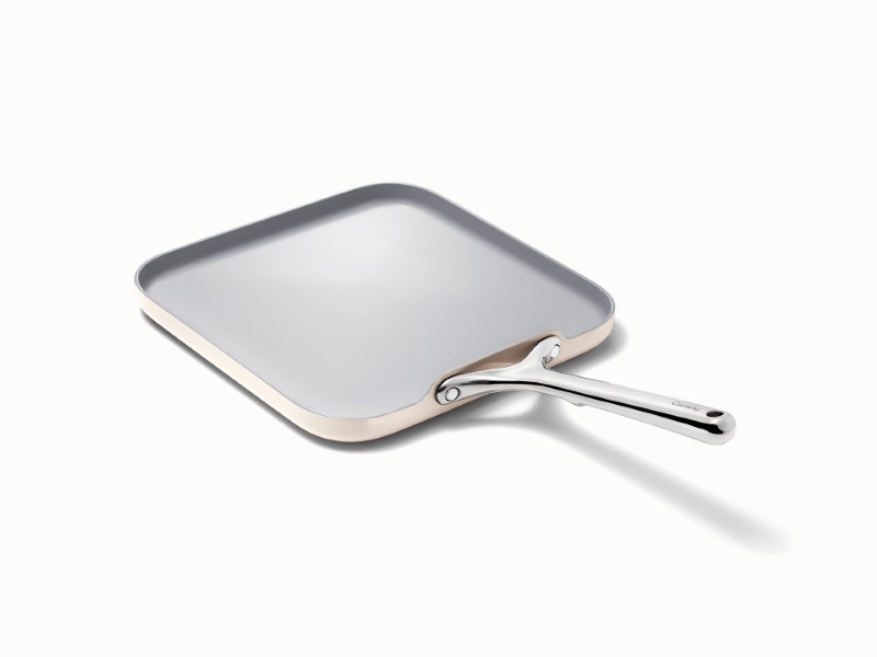 Square Griddle Pan - Cream - Hero