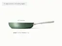 Fry Pan - Sage - Detail