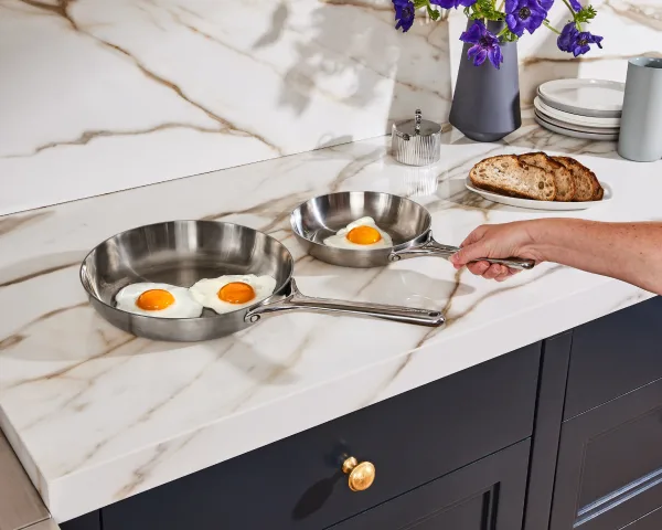 Stainless Steel - Fry Pan - Food