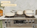 Ceramic Cookware Set - Cream - Oven and Induction Stove Safe