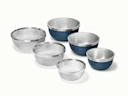 Mixing Bowl and Strainer Set - Navy - Hero