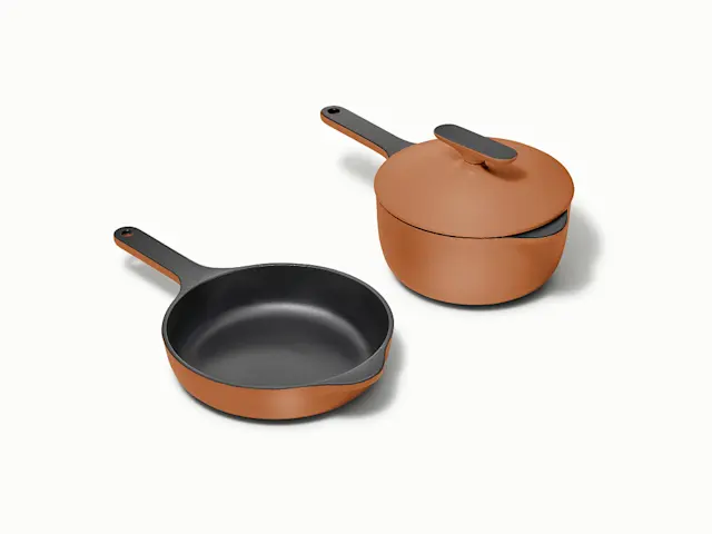 Enameled Cast Iron Minis Duo - Rust - Hero