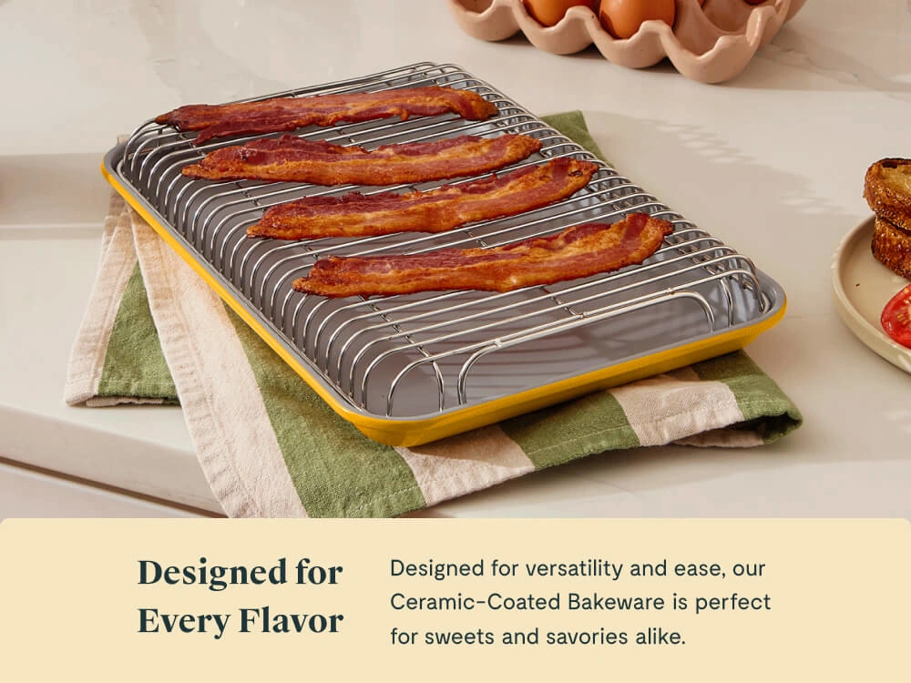 Small Baking Cooling Duo - Marigold Bakeware Lifestyle