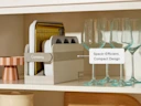 Mini Bakeware Set - White - Space Efficient Compact Design