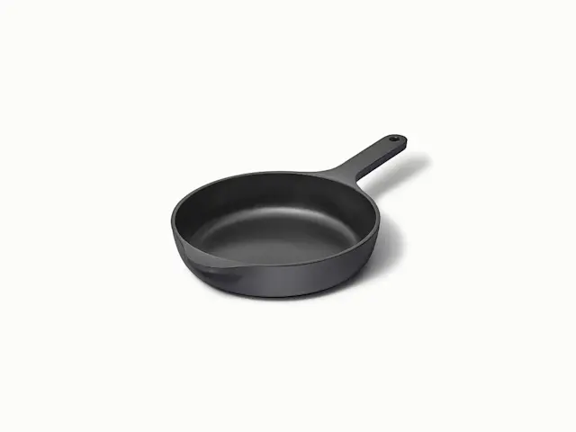 Enameled Cast Iron Mini Skillet - Charcoal - Hero