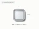 Small Container - Gray - Detail
