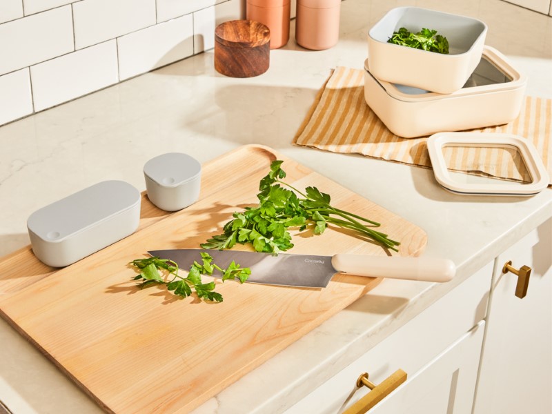 Prepware - Wood - Parsley on Cutting Board