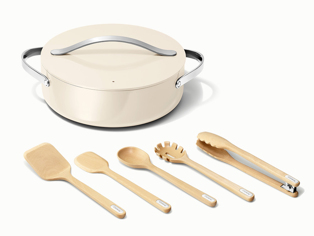 Ceramic Cooking Starter Set - Cream - Hero