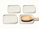 Spoon Rest Set of 4 - Cream - Hero