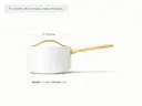 Sauce Pan - White - Detail