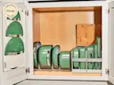 Ceramic Cookware Set - Sage - Complimentary Storage Included