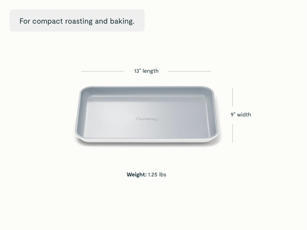 Small Baking Sheet - White - Detail