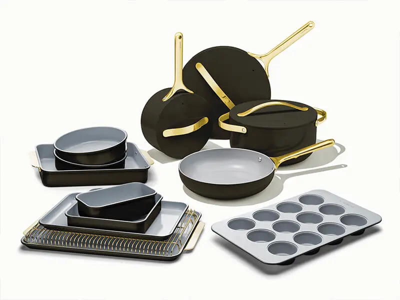 23pc Cook & Bake Set - Black - Hero