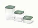Glass Airtight Container Trio - Sage - Hero