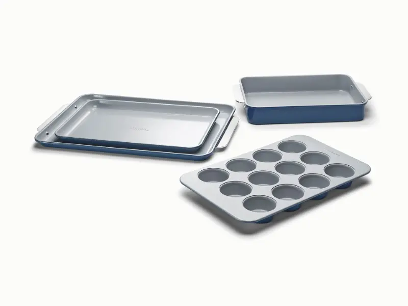 5 Piece Half Bakeware Set - Navy - Hero