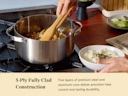 Dutch Oven - Stainless Steel - 5-Ply Lifestyle