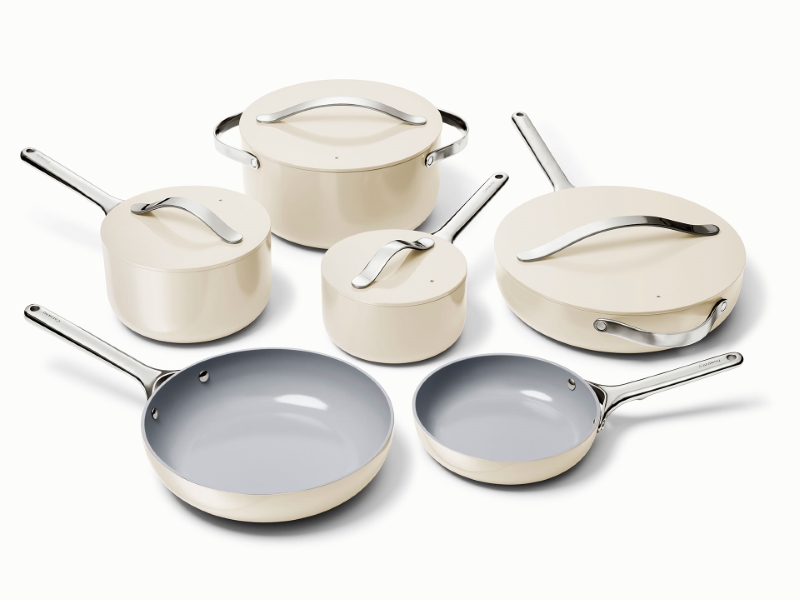 Deluxe Cookware Set - Cream - Hero