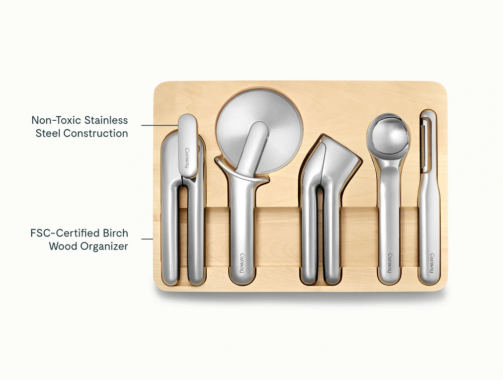 Kitchen Gadgets Set - Stainless Steel - Detail