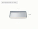 Small Baking Sheet - Cream - Detail