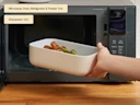 Medium Container - Cream - Microwave Oven Refrigerator Freezer and Dishwasher Safe