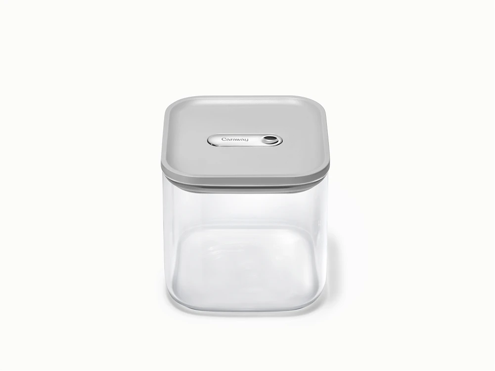 Medium Glass Airtight Container - Gray - Hero