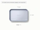 Small Rectangle Pan - Detail