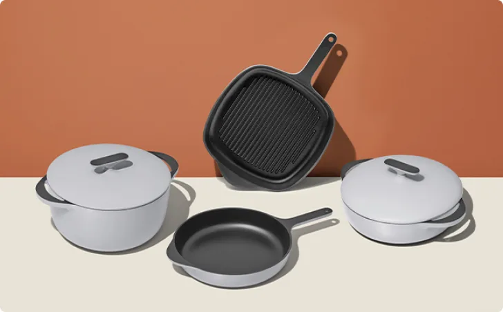 Enameled Cast Iron Desktop Navigation