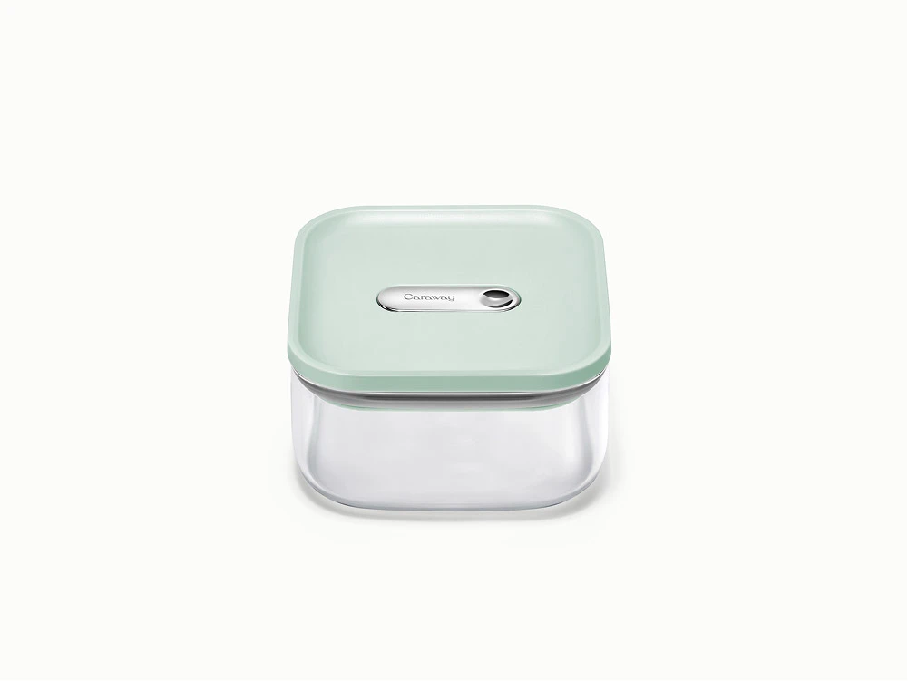 Small Glass Airtight Container - Light Mist - Hero