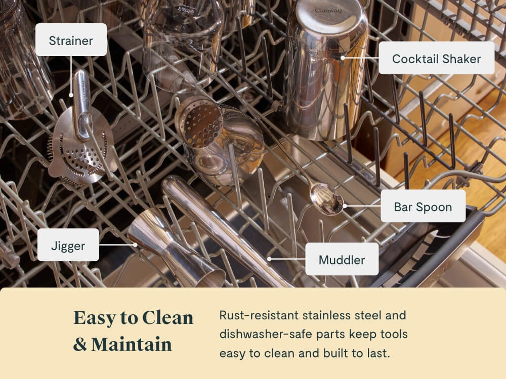 Complete Bar Set - Cleaning