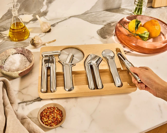 Stainless Steel Kitchen Gadget Set - Vegetable Peeler