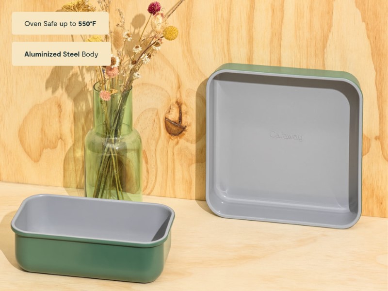 Square Pan - Sage - Oven Safe