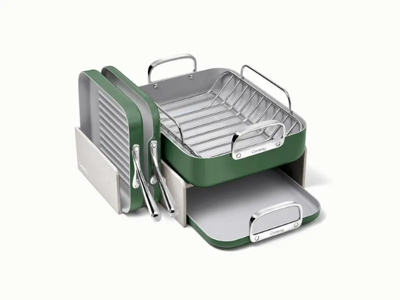 Squareware Set - Sage - Detail