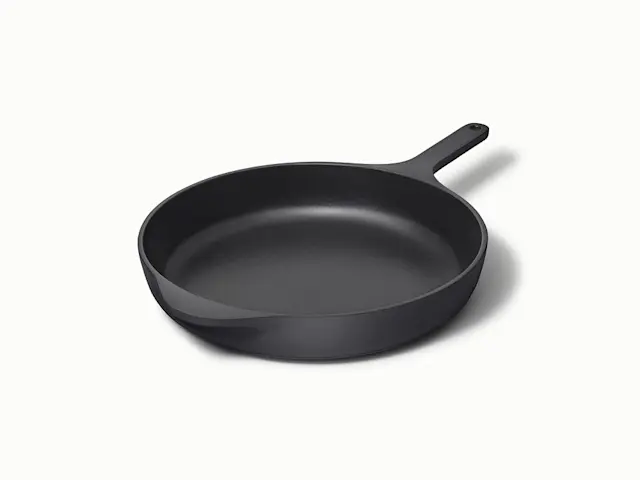 Enameled Cast Iron Large Skillet - Charcoal - Hero