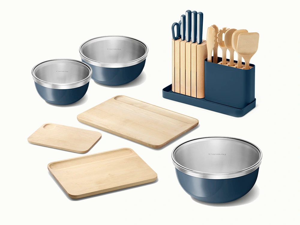 Complete Kitchen Prep Set - Navy - Hero