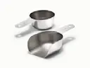 Stainless Steel Scoop & Measuring Cup - Hero