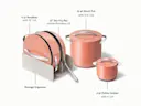 Ceramic Cookware+ Set - Perracotta - Detail