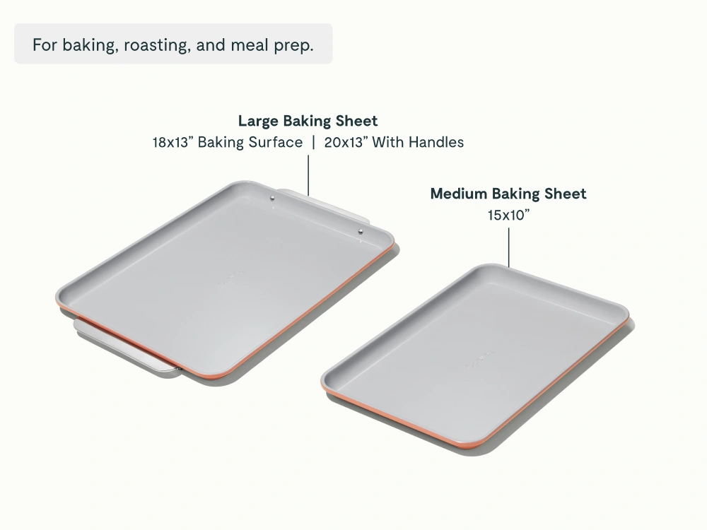Baking Sheet Duo - Perracotta - Detail v2