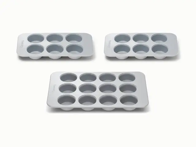 Muffin Pan Trio - Gray - Hero