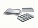 6 Piece Half Bakeware Set - Gray - Hero