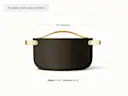 Dutch Oven - Black - Detail