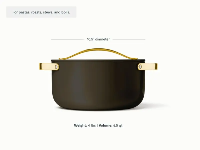Dutch Oven - Black - Detail