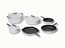 Enameled Cast Iron Set & Mini Duo - Gray - Hero